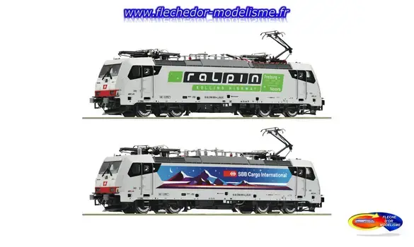 Loco élec 186 909-4 SBB son EpVI # ROCO