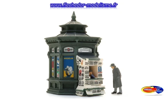 Kiosque à journaux français ARTITEC