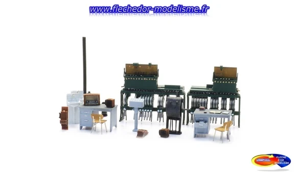 Intérieur poste aiguillage ARTITEC