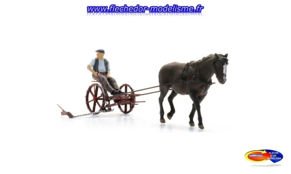 Barre de coupe avec cheval & fig ARTITEC