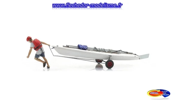 Voilier Laser remorque & figur. ARTITEC