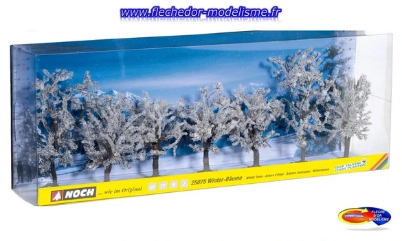 7 arbres en hiver NOCH