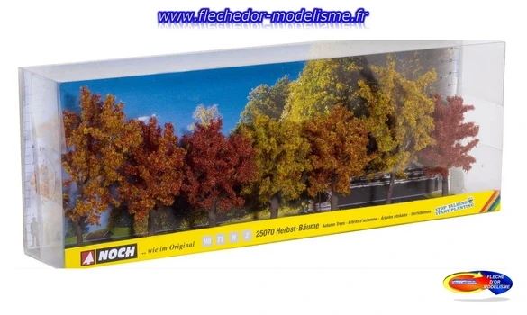 7 arbres en automne NOCH