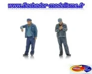 2 agents SNCF "vapeur" en pause ARTITEC