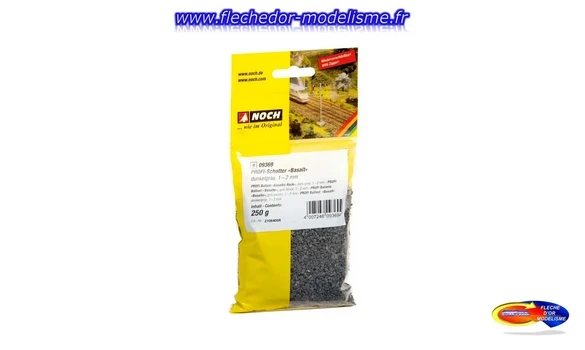 Sachet de 250g ballast basalte NOCH
