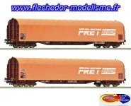 Coffret de 2 wagons SNCF Ep.IV-V ROCO