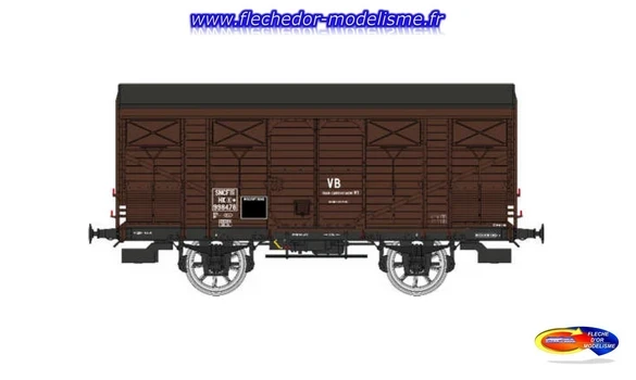 Ex-Primeur 14 T PLM VB SNCF Ep.III REE