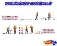 Figurines thém. "Travaux de voirie" NOCH