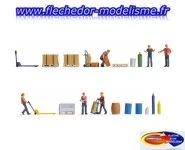 Figurines thém. Charg. marchandises NOCH