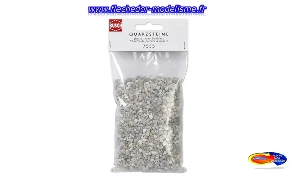 Eboulis de pierres à quartz BUSCH