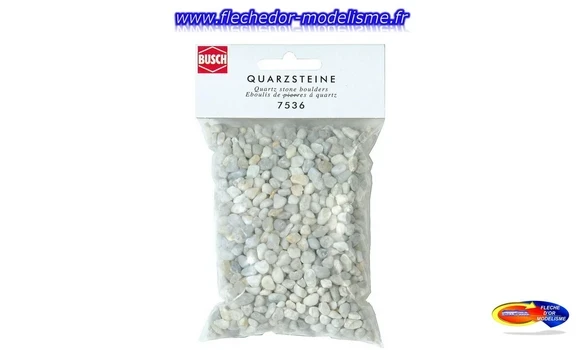 Eboulis de pierres à quartz BUSCH