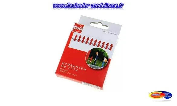 10 bouches d'incendie BUSCH