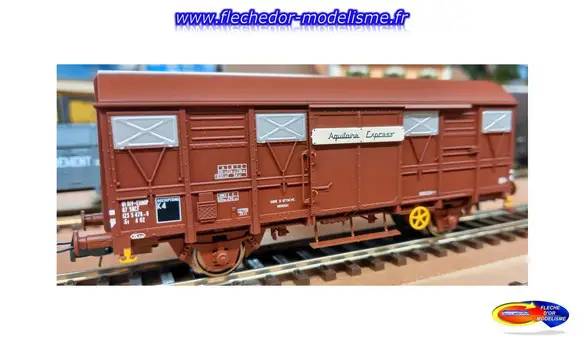 Wagon couvert SNCF Ep.IV-V ELECTROTREN