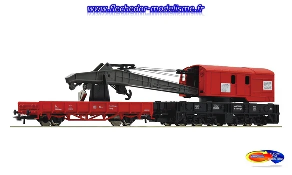 Wagon grue & wagon protecteur DB AG ROCO