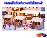 Scénette "Au marché de Noël" NOCH