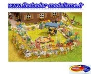 Scénette "Le jardin fleuri" NOCH