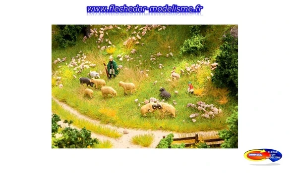 Scènette "pâturage de moutons" NOCH