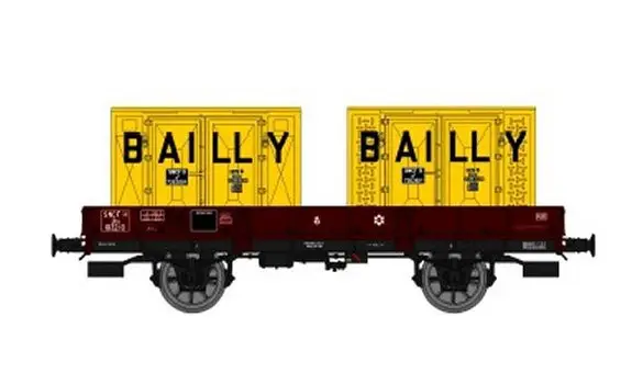 Wagon PLAT OCEM 29 Ep.III REE