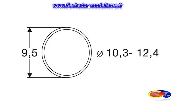 Bandages d'adhérence 10,3 - 12,4 ROCO