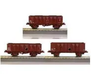 3 wagons OCEM 19/29 Ep.IV LS-Models