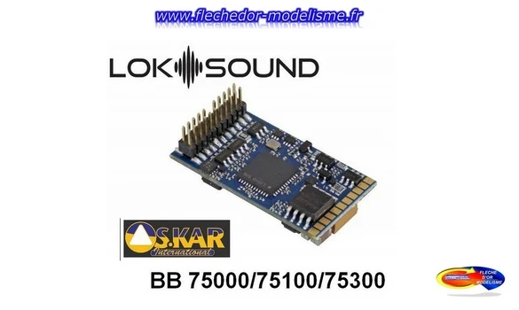 Décodeur sonore ESU pour BB75000 OSKAR