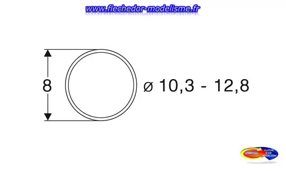 Bandages d'adhérence 10,3-12,8 ROCO