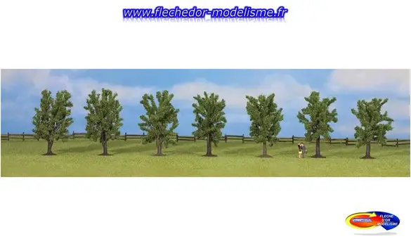 7 arbres feuillus NOCH