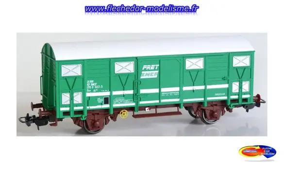 Wagon couvert FRET SNCF Ep.V PIKO