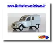 Citroën 2 CV Fourg. Gris clair BREKINA