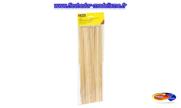 35 bâtonnets en bois TERAFORM NOCH