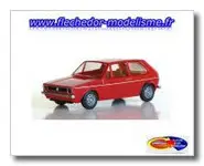 VolksWagen Golf rouge BREKINA