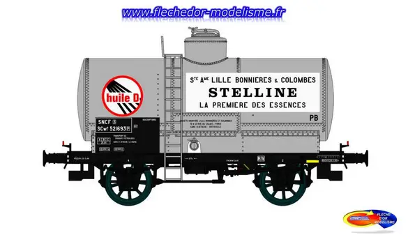 Wagon Citerne OCEM 19 Ep.III REE