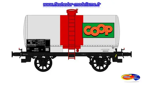 Wagon Citerne OCEM 19 Ep.III REE